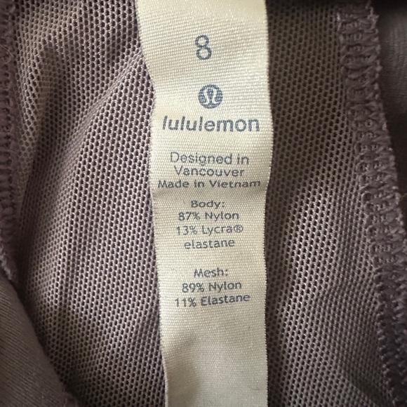 Lululemon Define Jacket Luon in Grey Solid Stretch Full Zip size 8 - Picture 3 of 4